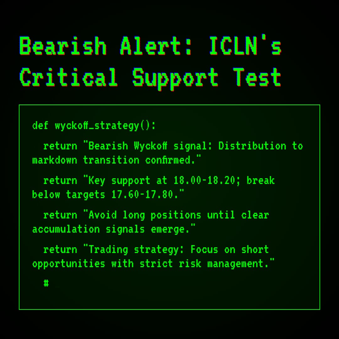20260227 ICLN Market Data Review Report (Based on Wyckoff Volume-Price Perspective)
