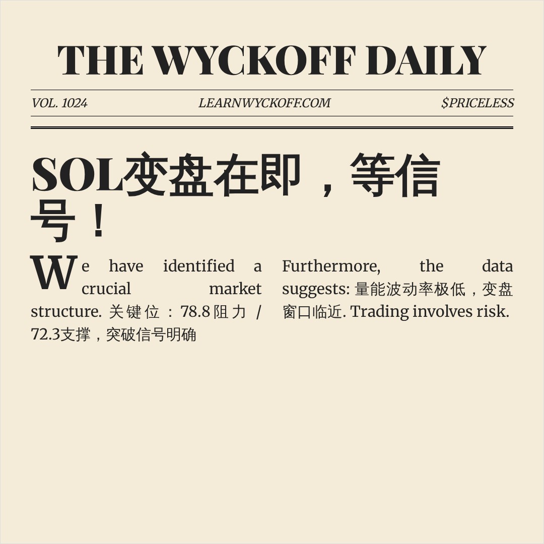 20260810 SOLUSDT 行情数据复盘报告（基于威科夫量价视角）