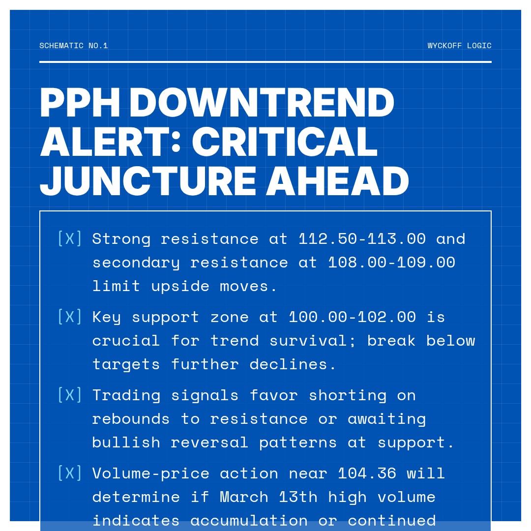 20260313 PPH Market Data Review Report (Based on Wyckoff Volume-Price Perspective)