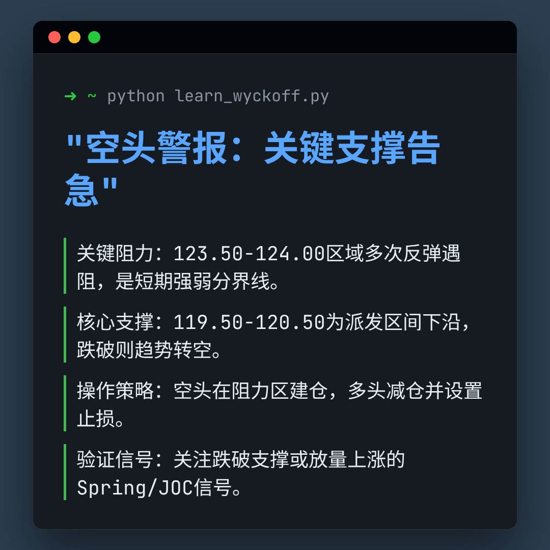 20260106 XBI 行情数据复盘报告（基于威科夫量价视角）