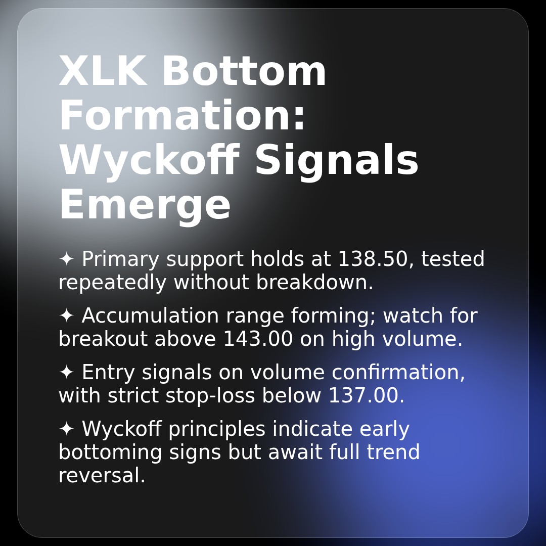 20260224 XLK Market Data Review Report (Based on Wyckoff Volume-Price Perspective)