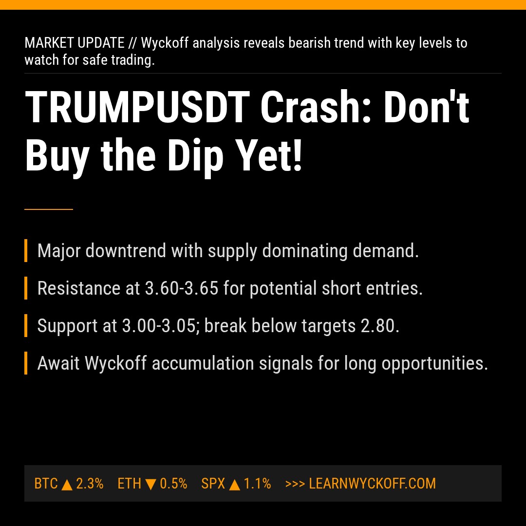 20260215 TRUMPUSDT Market Data Review Report (Based on Wyckoff Volume-Price Perspective)