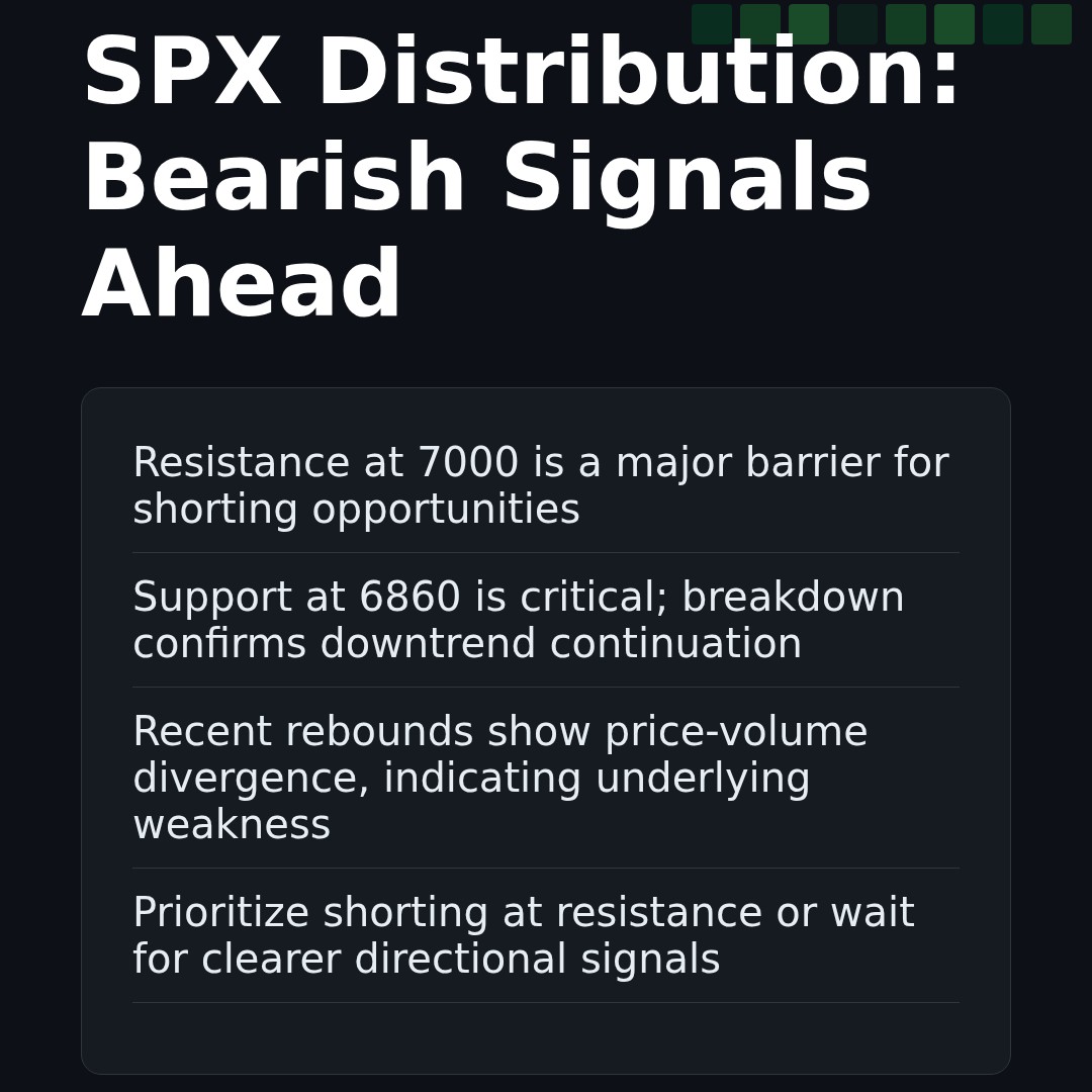 20260203 .SPX Market Data Review Report (Based on Wyckoff Volume-Price Perspective)