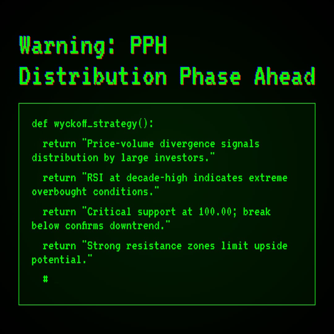20251230 PPH Market Data Review Report (Based on Wyckoff Volume-Price Perspective)