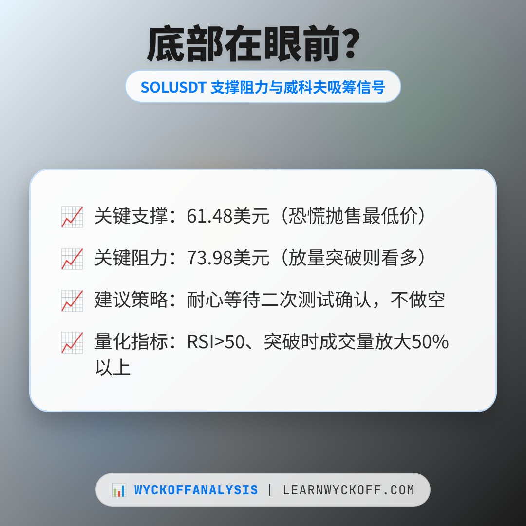 20260619 SOLUSDT 行情数据复盘报告（基于威科夫量价视角）
