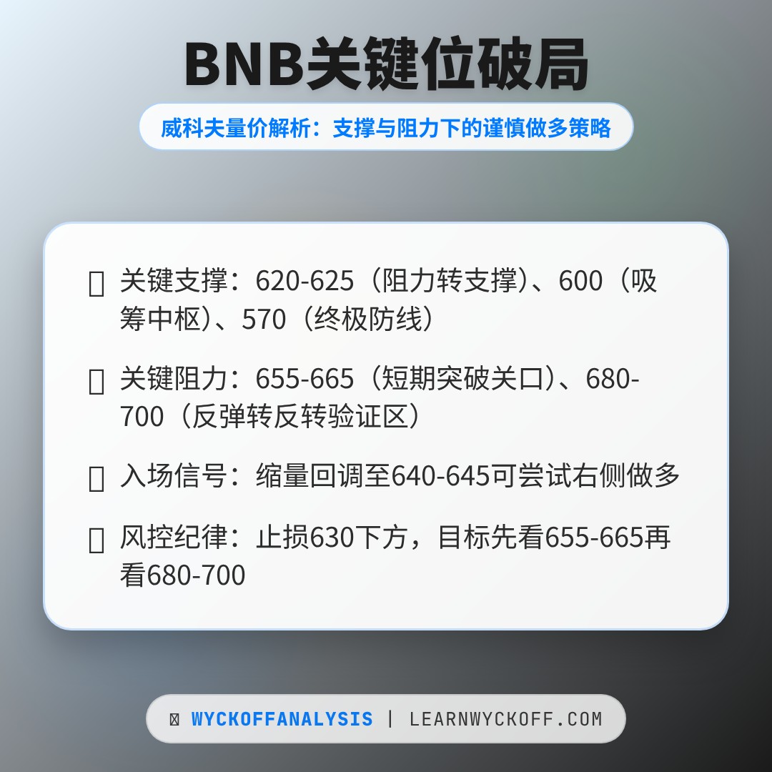 20260524 BNBUSDT 行情数据复盘报告（基于威科夫量价视角）