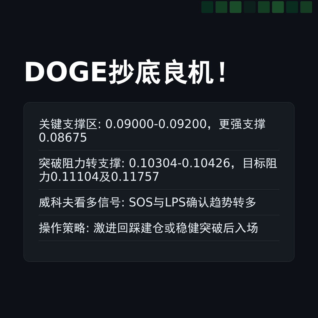 20260324 DOGEUSDT 行情数据复盘报告（基于威科夫量价视角）