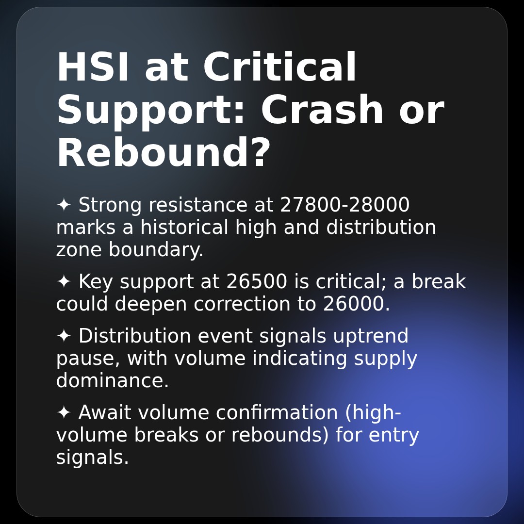 20260218 HSI Market Data Review Report (Based on Wyckoff Volume-Price Perspective)