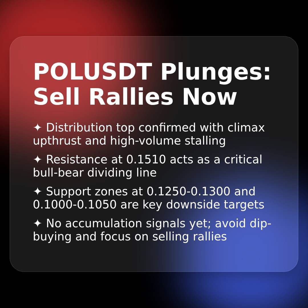 20260119 POLUSDT Market Data Review Report (Based on Wyckoff Volume-Price Perspective)