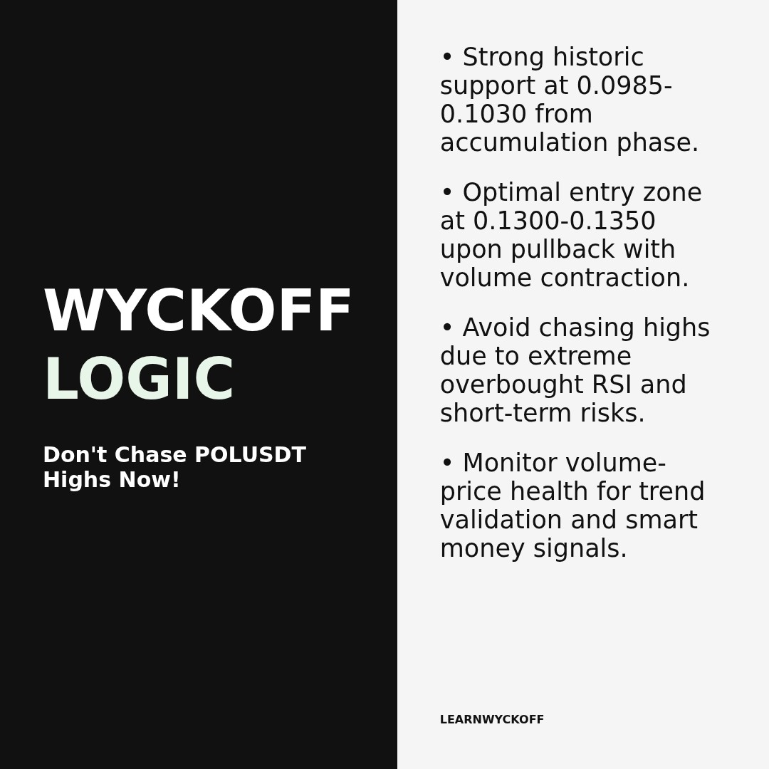 20260110 POLUSDT Market Data Review Report (Based on Wyckoff Volume-Price Perspective)