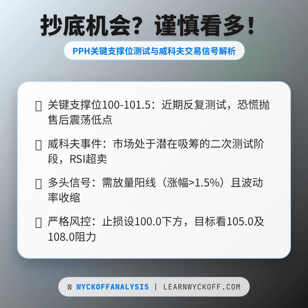 20260324 PPH 行情数据复盘报告（基于威科夫量价视角）