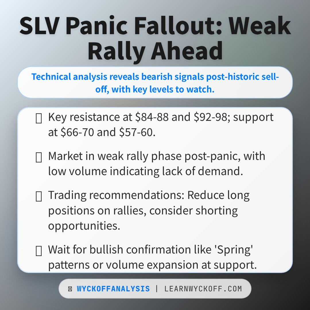 20260206 SLV Market Data Review Report (Based on Wyckoff Volume-Price Perspective)