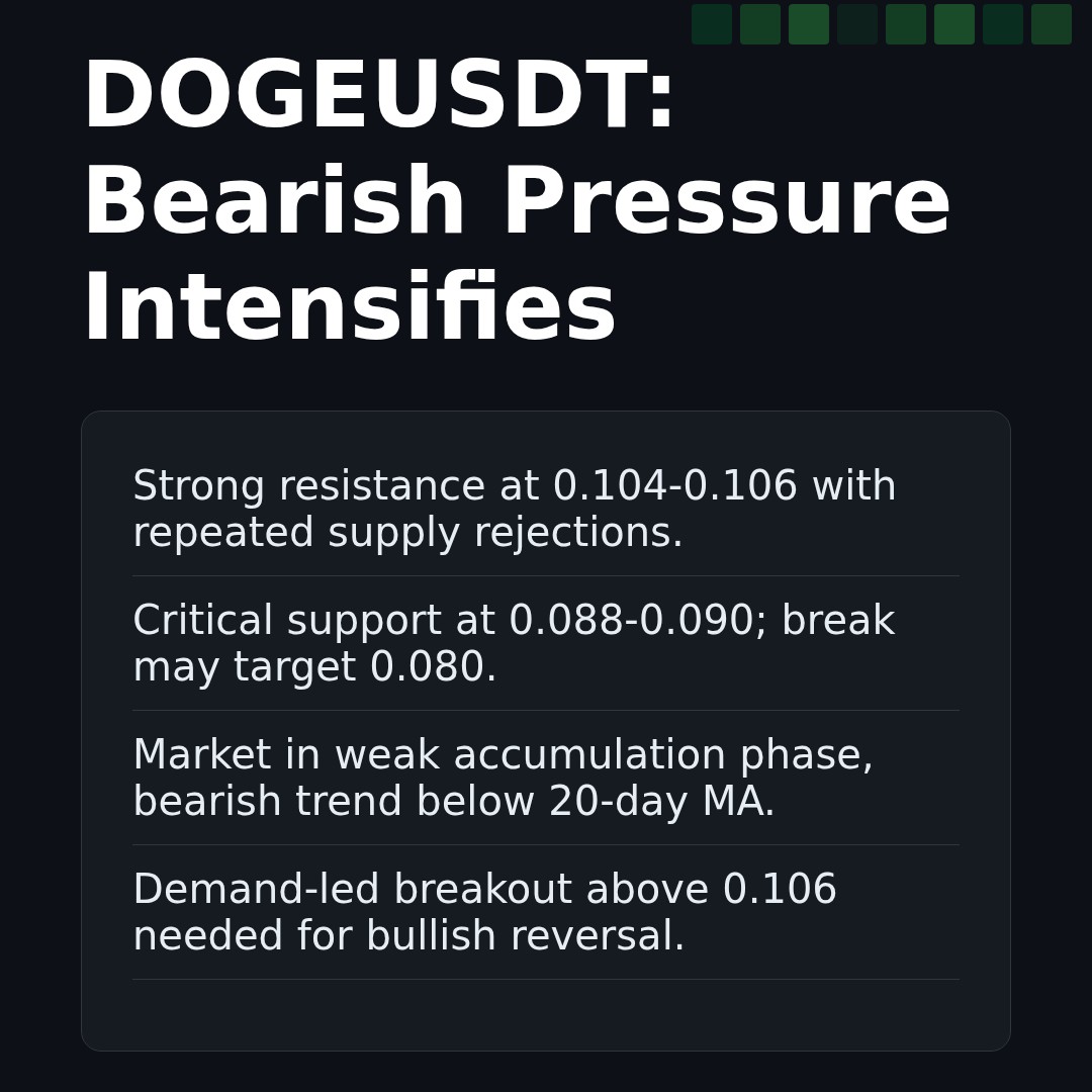 20260309 DOGEUSDT Market Data Review Report (Based on Wyckoff Volume-Price Perspective)