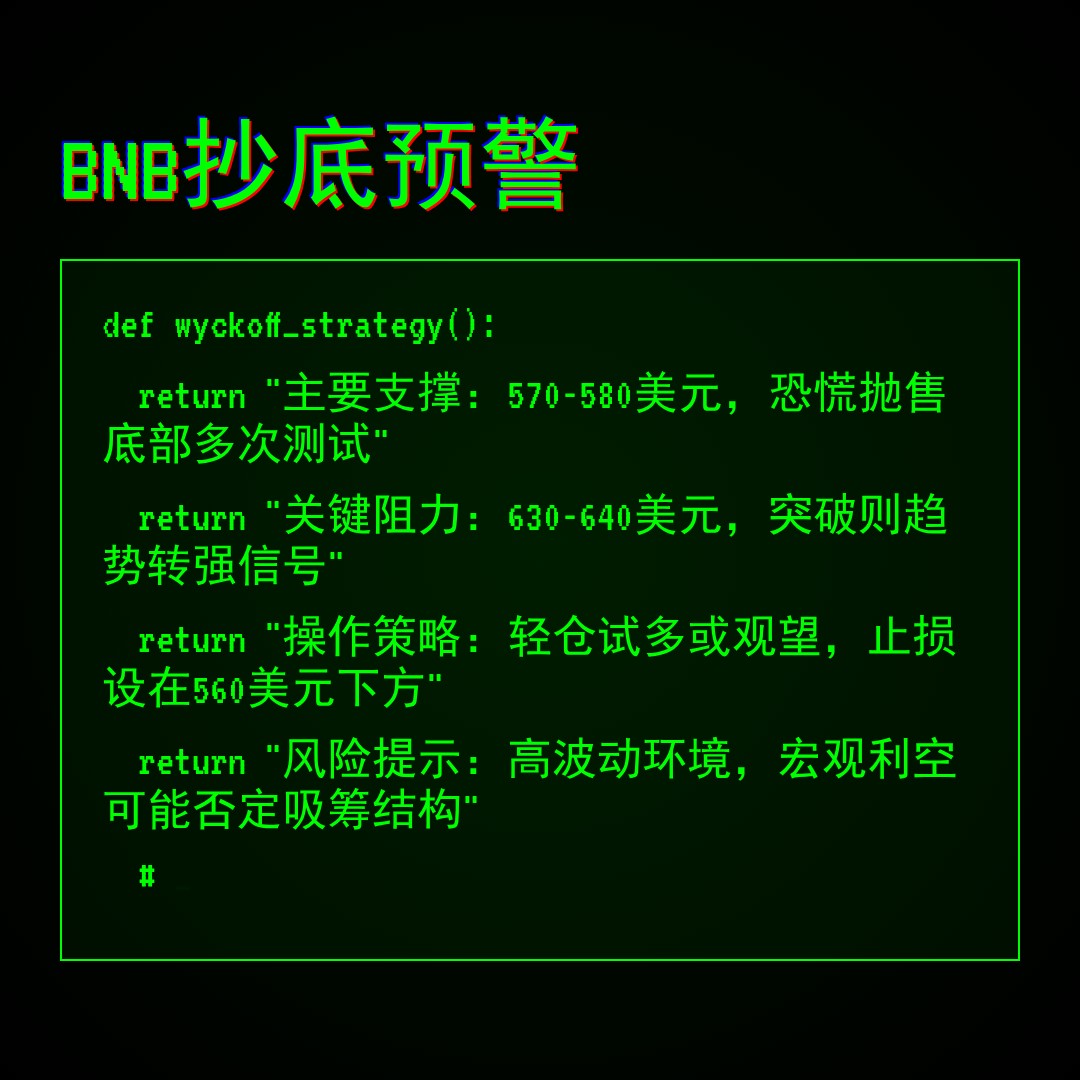 20260405 BNBUSDT 行情数据复盘报告（基于威科夫量价视角）