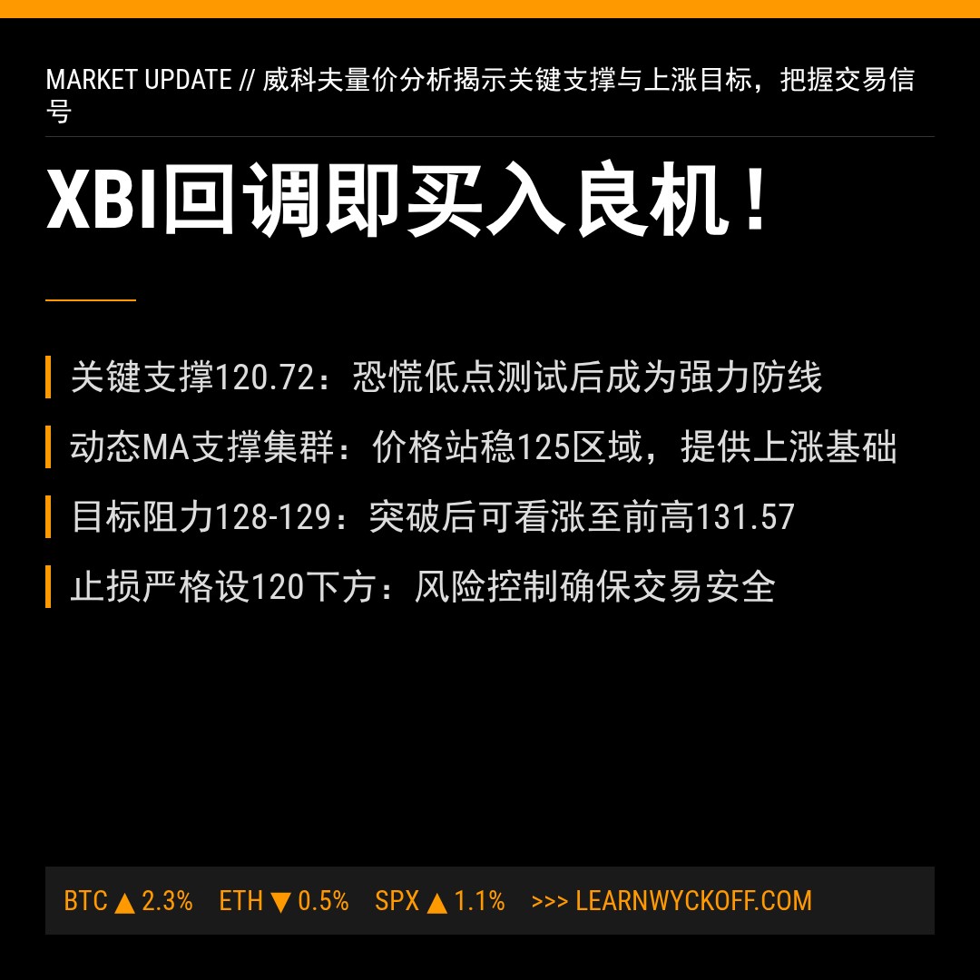 20260206 XBI 行情数据复盘报告（基于威科夫量价视角）