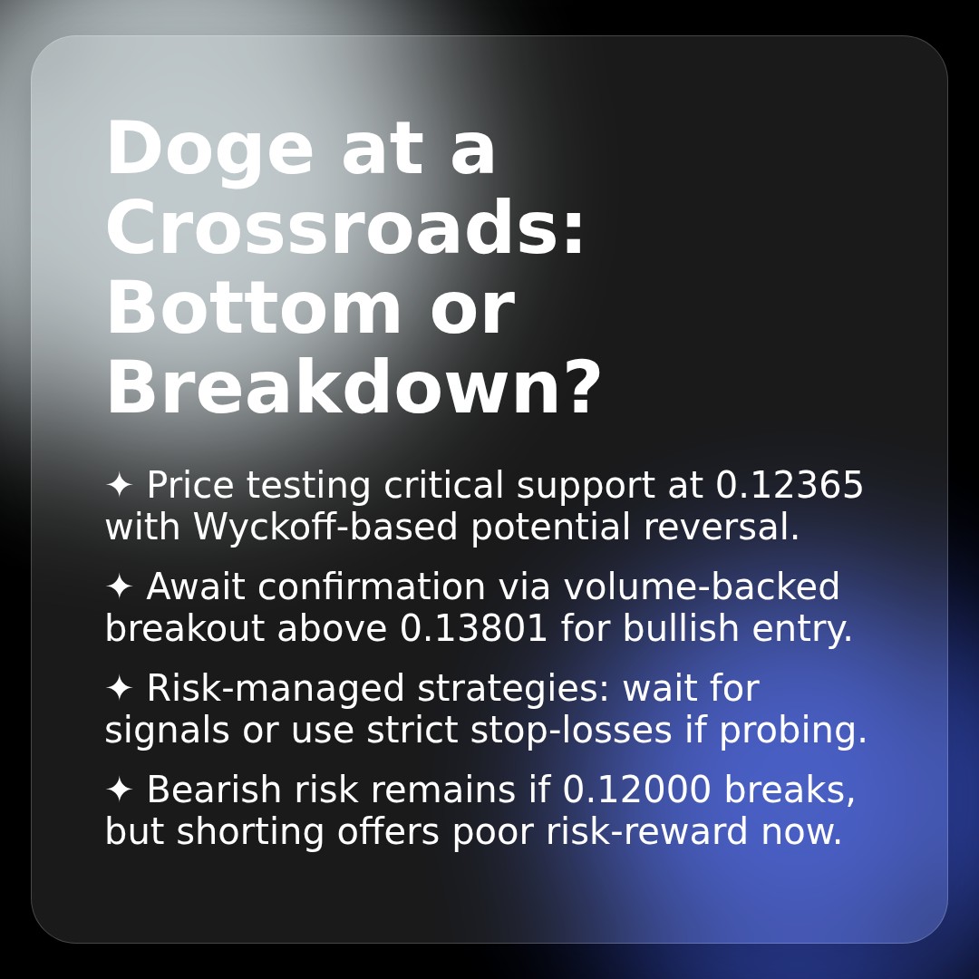 20260122 DOGEUSDT Market Data Review Report (Based on Wyckoff Volume-Price Perspective)
