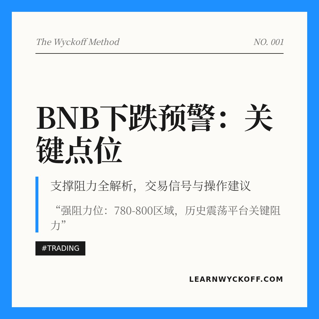 20260209 BNBUSDT 行情数据复盘报告（基于威科夫量价视角）