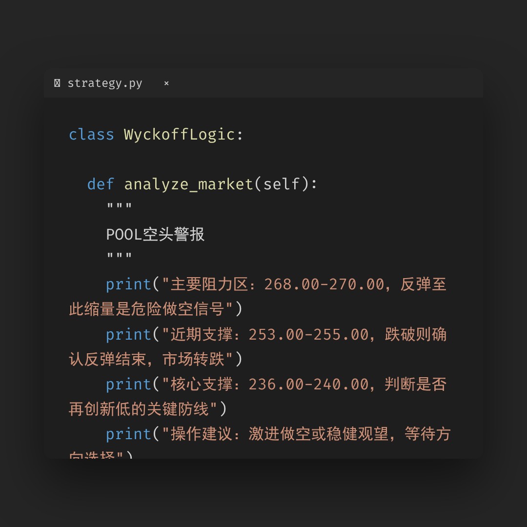 20260129 POOL 行情数据复盘报告（基于威科夫量价视角）