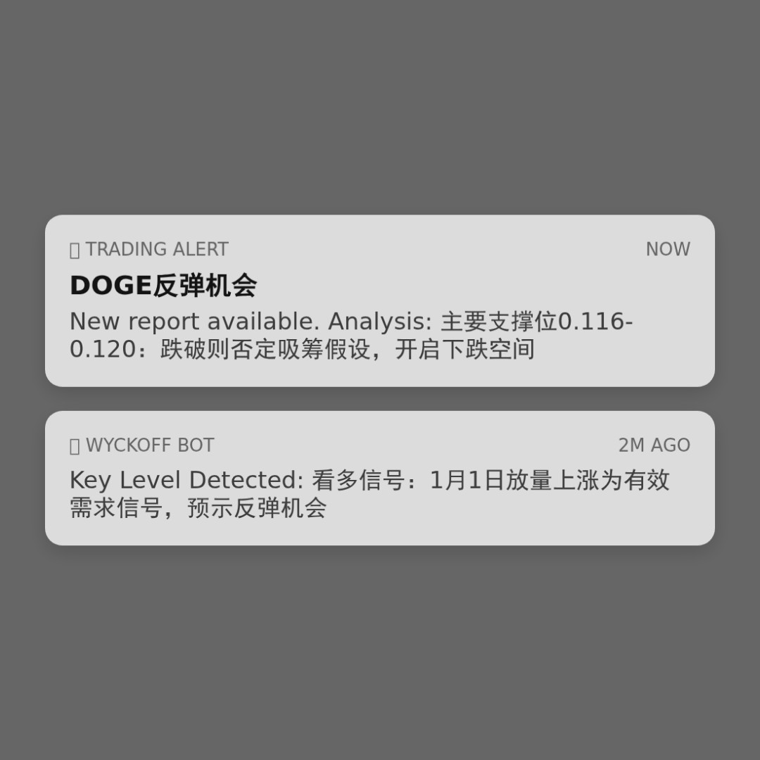 20260101 DOGEUSDT 行情数据复盘报告（基于威科夫量价视角）