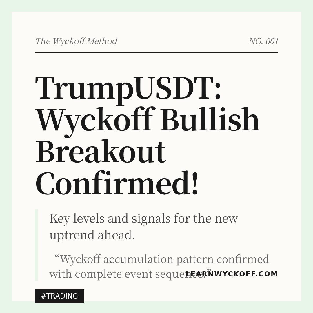20260113 TRUMPUSDT Market Data Review Report (Based on Wyckoff Volume-Price Perspective)