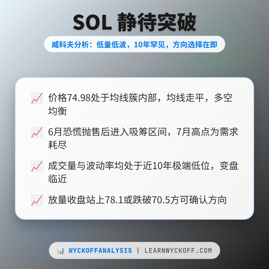 20260816 SOLUSDT 行情数据复盘报告（基于威科夫量价视角）