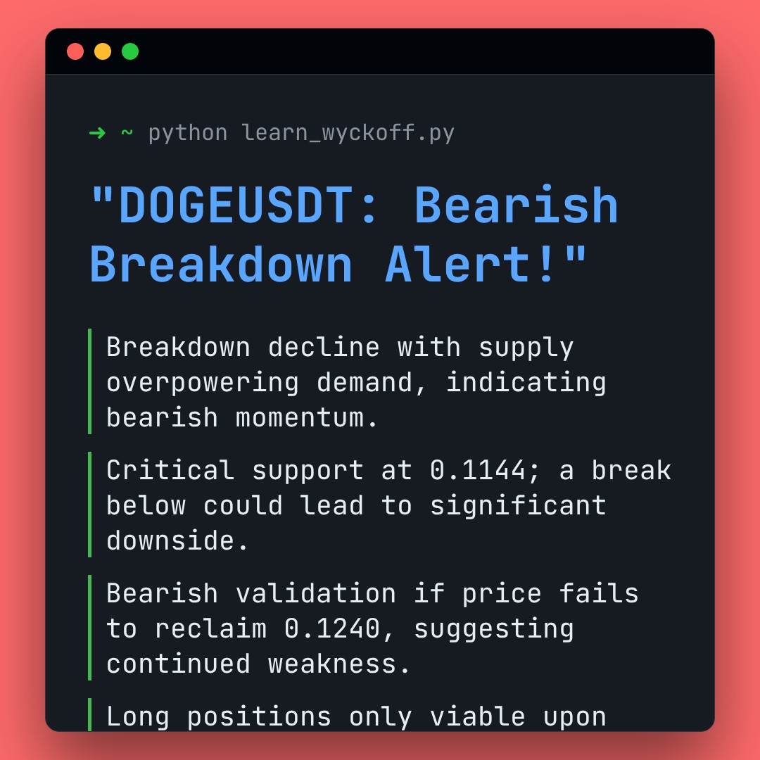 20260129 DOGEUSDT Market Data Review Report (Based on Wyckoff Volume-Price Perspective)