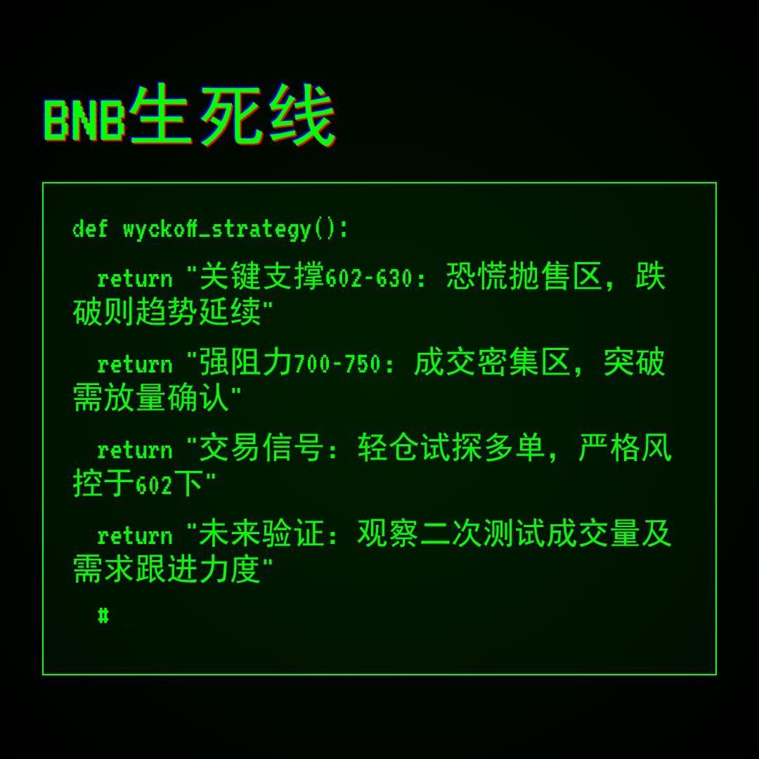 20260208 BNBUSDT 行情数据复盘报告（基于威科夫量价视角）