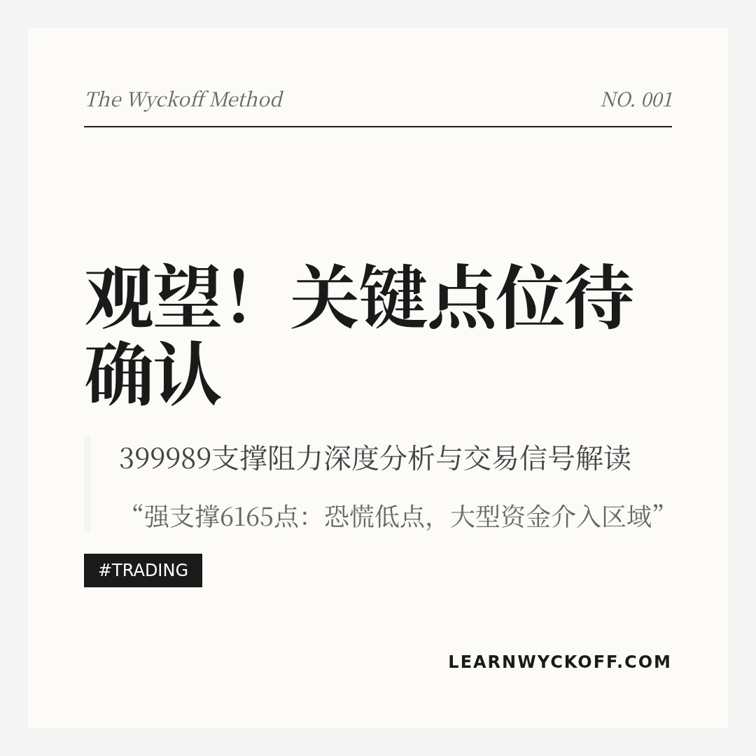 20260407 399989 行情数据复盘报告（基于威科夫量价视角）