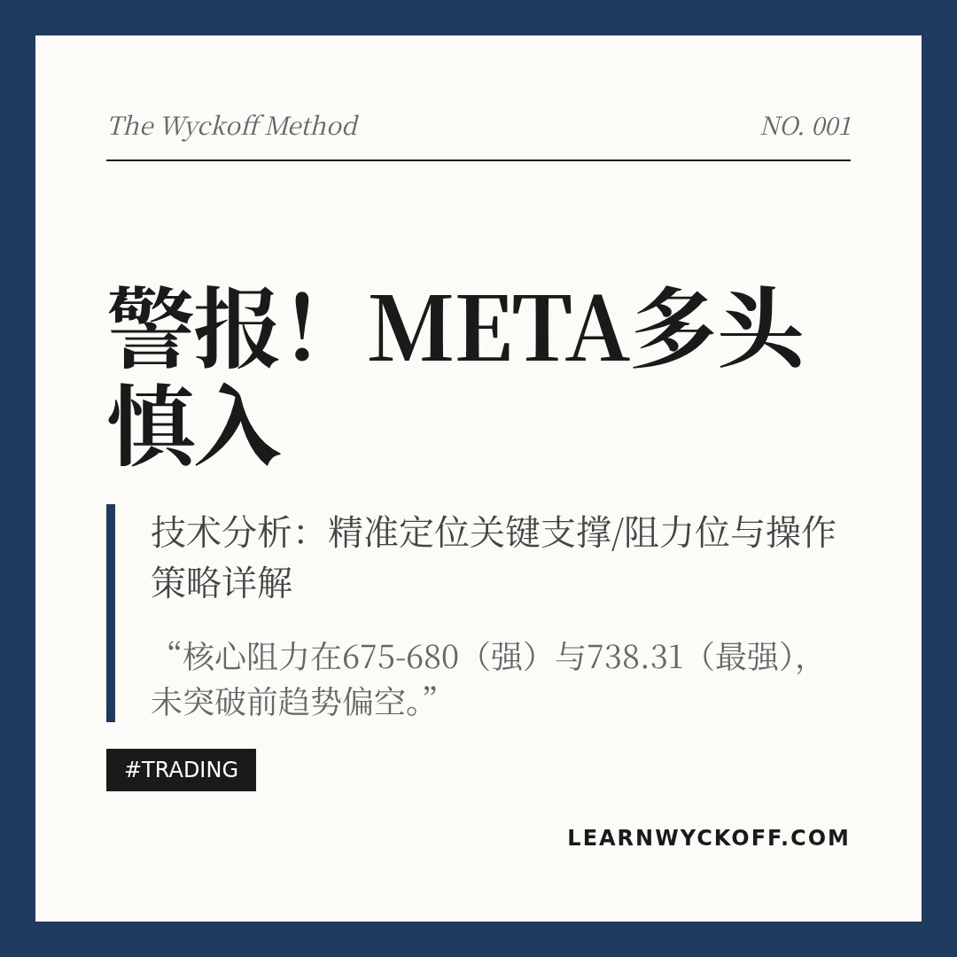 20260223 META 行情数据复盘报告（基于威科夫量价视角）